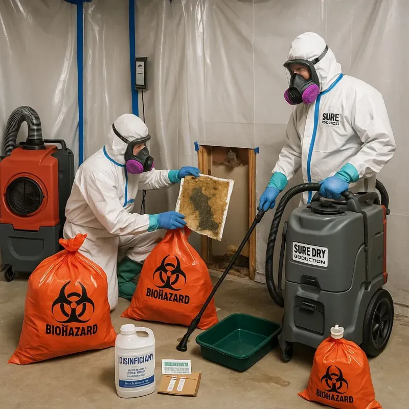 Contaminated Water Handling Protocols process in Johns Creek, GA
