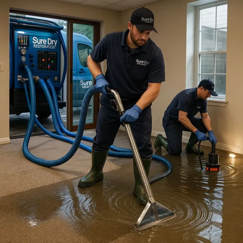 Water Extraction and Removal process in Johns Creek, GA